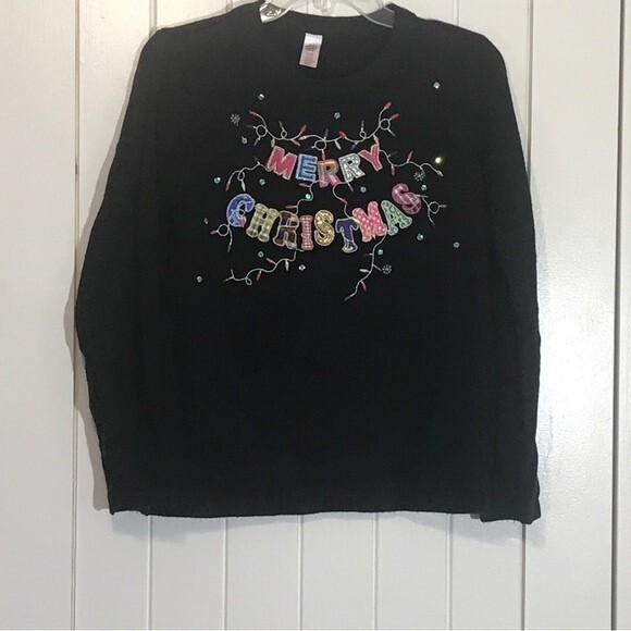 Merry Christmas Holiday Sweater - Picture 2 of 6